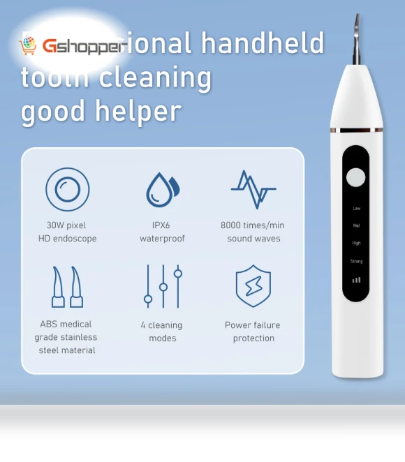 Intelligent Visual Home Dental Scaler Ultrasonic Scaler — Ultrasonic Scalers, SUNUO