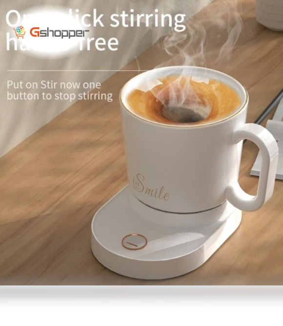 Desktop Phone Wireless Charger Smart Stirring Cup — Beverage Warmers, IDZ011