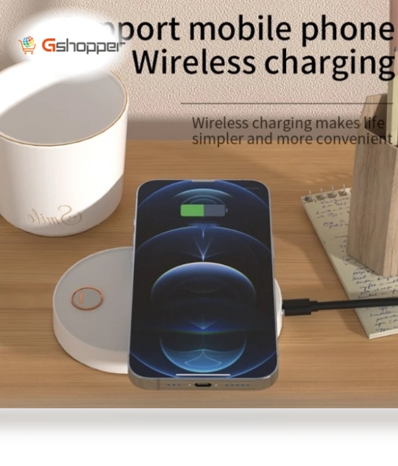 Desktop Phone Wireless Charger Smart Stirring Cup — Beverage Warmers, IDZ011