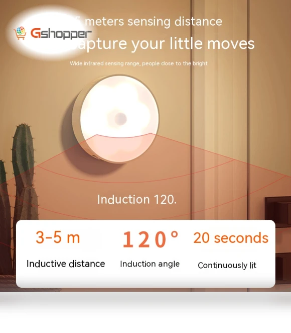 Wireless Human Body Sensor Night Light — Night Lights