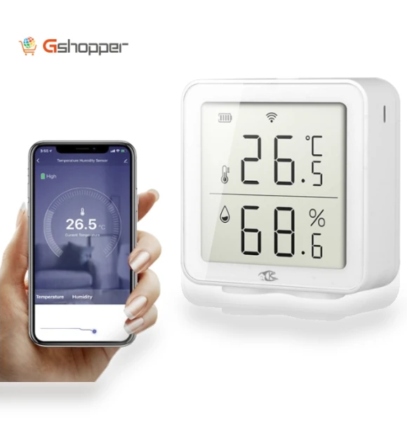 Wireless Smart Digital Home Thermometer — Home Climate Control, TY