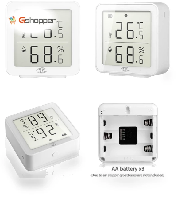 Wireless Smart Digital Home Thermometer — Home Climate Control, TY