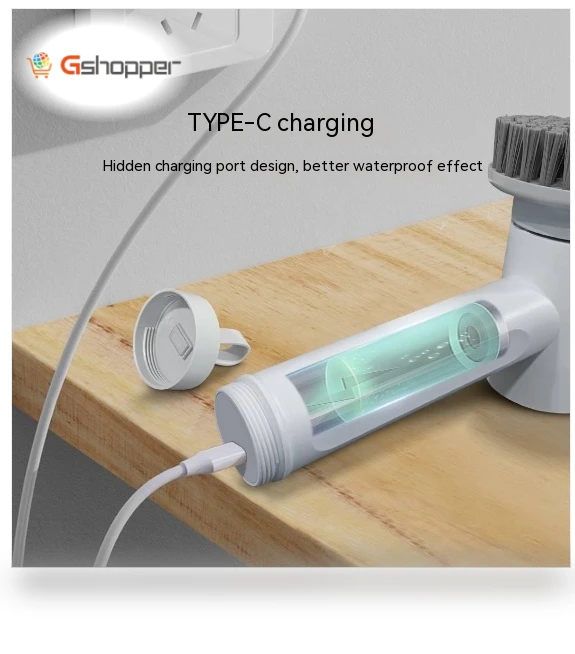 Intelligent Electric Cleaning Brush — Brushes, Youpin