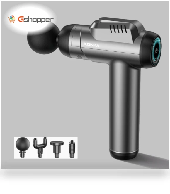 6 Speed Intelligent Fascia Gauge Muscle Relaxation Massager — Back Relief Solutions, Konka