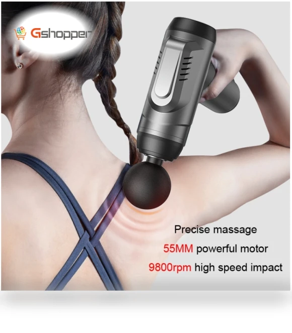 6 Speed Intelligent Fascia Gauge Muscle Relaxation Massager — Back Relief Solutions, Konka