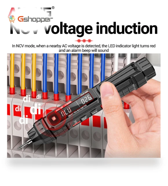 Digital Multimeter Smart Pen Type Multi-Functional Tester — Electrical Testers, ANENG