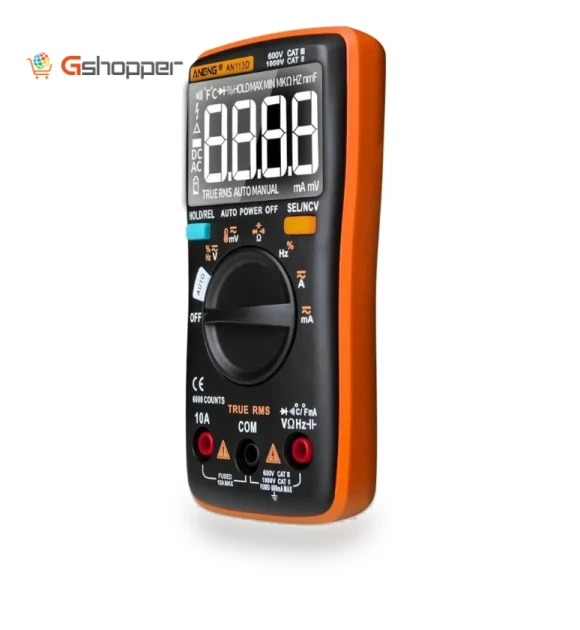Intelligent Auto Measure True-RMS Digital Multimeter 6000 Counts — Multimeters & Analyzers, ANENG