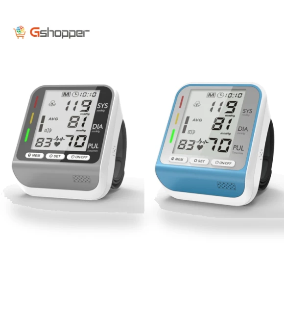 Automatic Electronic Blood Pressure Monitor Wrist Type — Blood Pressure Monitors