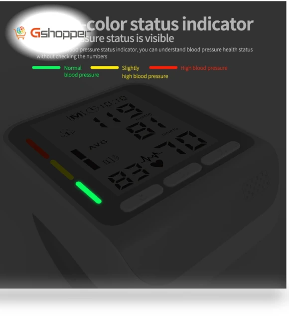 Automatic Electronic Blood Pressure Monitor Wrist Type — Blood Pressure Monitors