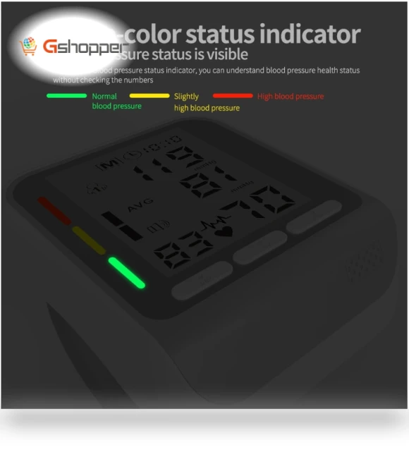 Automatic Electronic Sphygmomanometer Smart Wrist Blood Pressure Meter — Blood Pressure Monitors