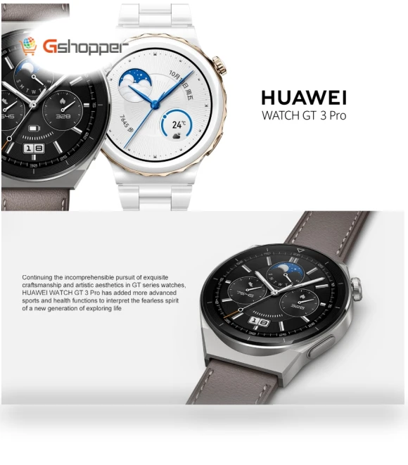Smart Watch GT 3 Pro (CN Version) — Smartwatches, Huawei