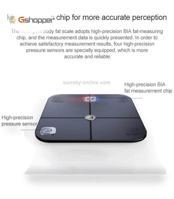 Smart Body Fat Scale — Body Composition Analysis, Huawei