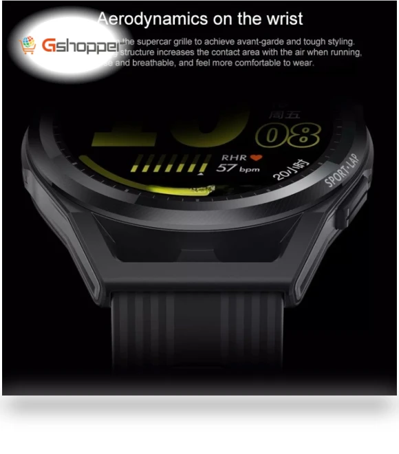 Smart Watch 46mm with Silicone Wristband — Smartwatches, Huawei