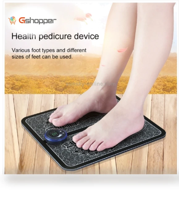 Intelligent Foot Massage Pad with EMS Microcurrent Technology — Muscle Stimulators