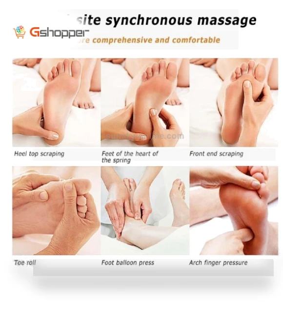 Intelligent Foot Massage Pad with EMS Microcurrent Technology — Muscle Stimulators