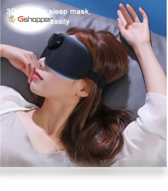 Intelligent Massage Eye Mask with Vibration for Sleep Improvement and Fatigue Relief — Pillows