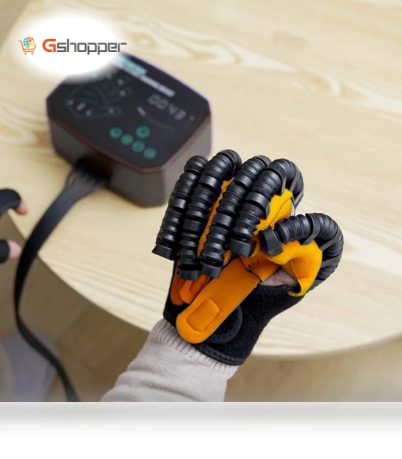 Intelligent Robot Rehabilitation Glove with British Adapter — Hand Exercisers