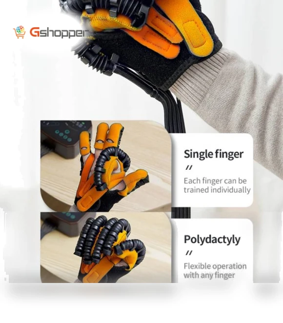 Intelligent Robot Rehabilitation Glove with British Adapter — Hand Exercisers