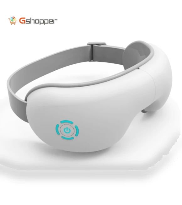 Intelligent Wireless Eye Massager with Gas Vibration and Hot Compress — Pillows