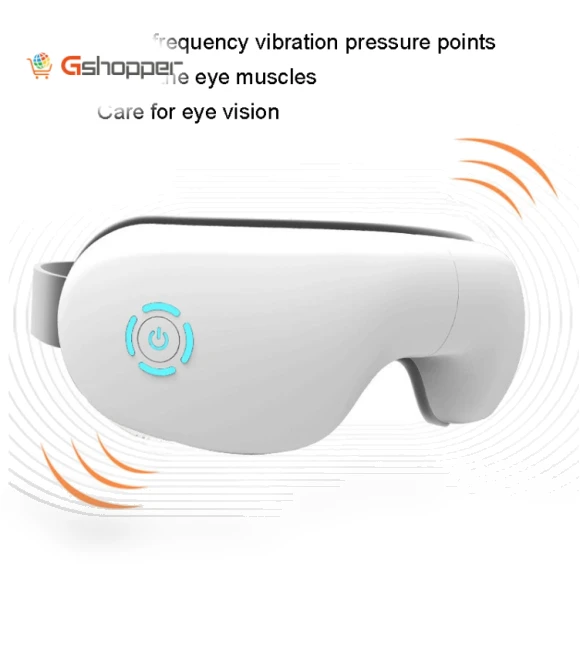 Intelligent Wireless Eye Massager with Gas Vibration and Hot Compress — Pillows