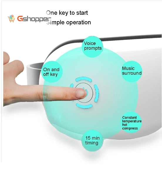 Basic Hot Pack Intelligent Wireless Eye Massager — Back Relief Solutions