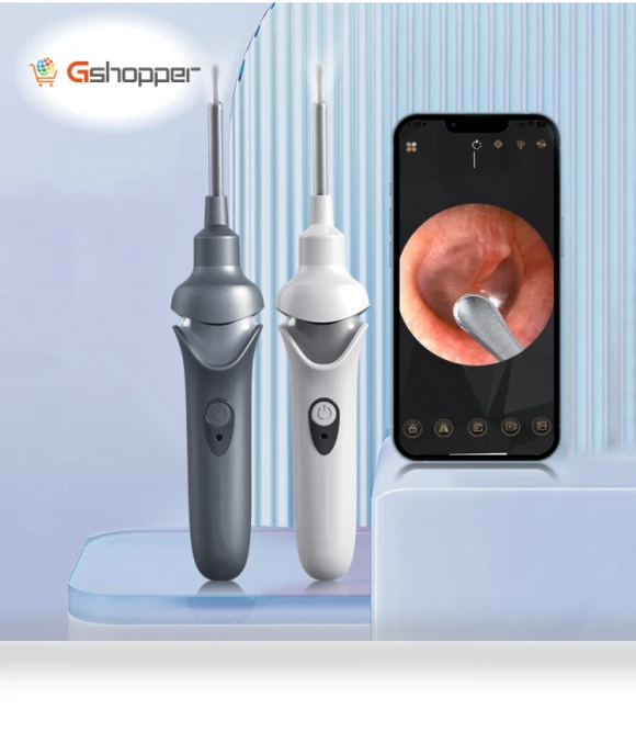 LED Electric Ear Cleaning Tool with Light — Drops