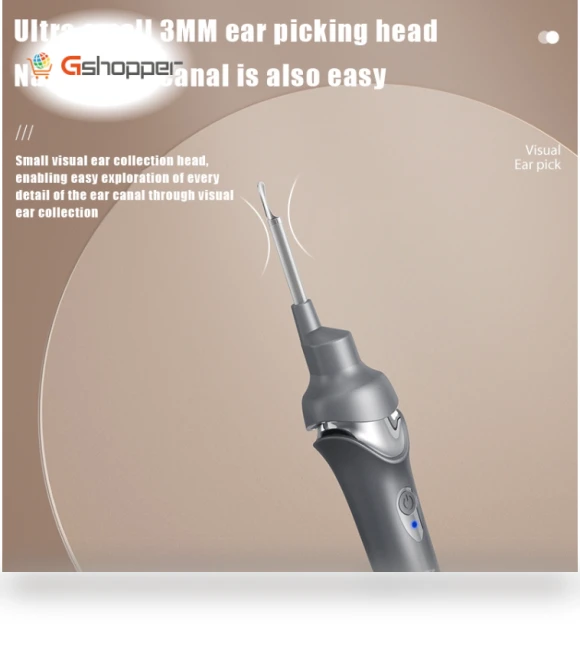 LED Electric Ear Cleaning Tool with Light — Drops