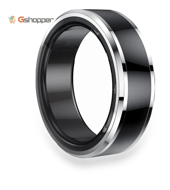 Smart Ring Health Tracker with Heart Rate and Blood Oxygen Monitor — Heart Rate Monitors