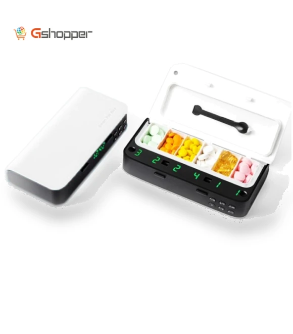 Intelligent Electronic Small Pill Box with Reminder — Medication Accessories