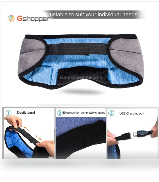 Smart Wireless Music Sleep Eye Mask with Bluetooth 5.0 — Sleep Masks