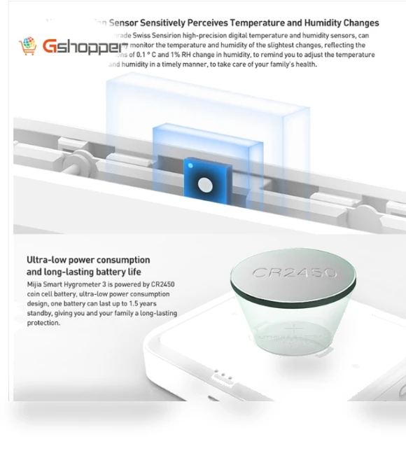 Smart Thermometer 3 - White — Instant-Read, Xiaomi