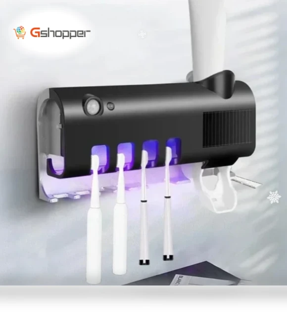 Smart UV Sterilizing Toothbrush Holder — Toothbrush Holders