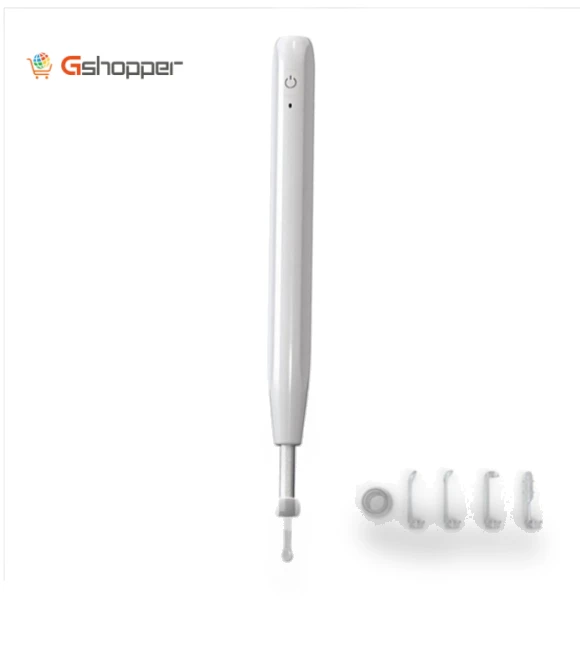 Smart WiFi Ear Scoop Cleaning Kit with LED Light — Wax Removal