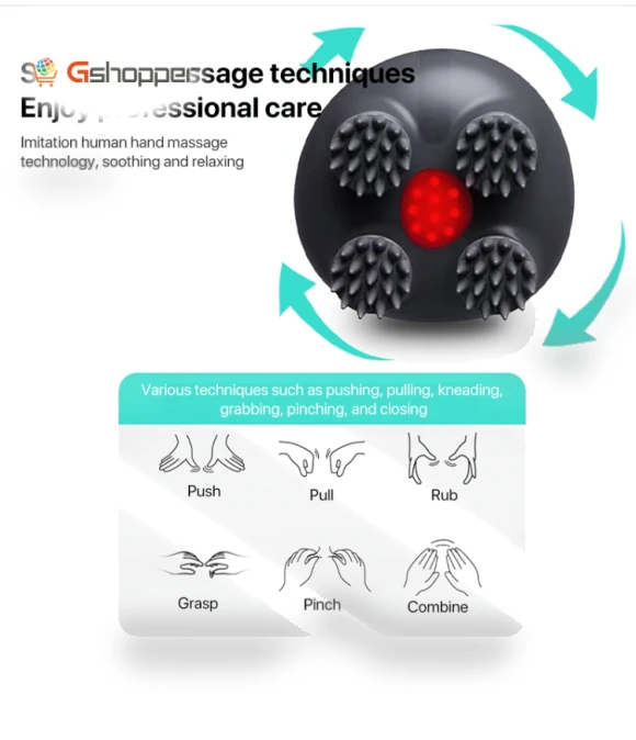 Intelligent Head and Eye Massager — Back Relief Solutions, Yesido