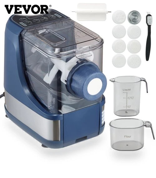 Automatic Noodle Maker Machine with 8 Pasta Shapes — Electric Pasta Makers, VEVOR