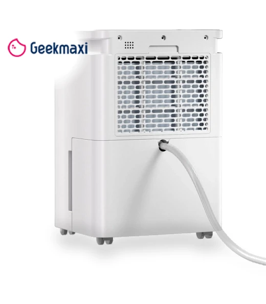 Dehumidifier with 3.2L Water Tank, 16L/Day, Flat 35dB Noise, Smart Touch Panel — Air Moisture Control, Solayce