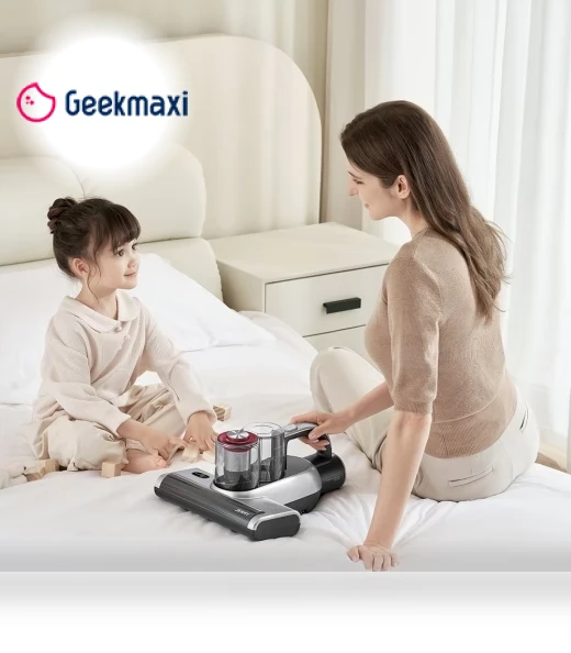 Cordless Bed Vacuum Cleaner for Mattresses, Dual Cup Design, Smart Dust Sensor — Vacuums, JIMMY