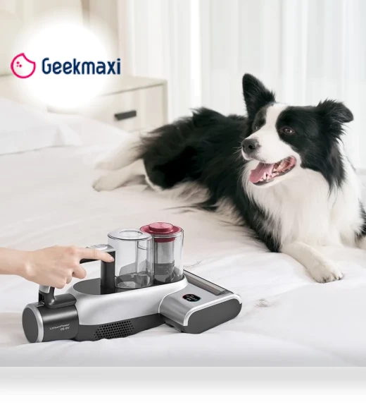 Cordless Bed Vacuum Cleaner for Mattresses, Dual Cup Design, Smart Dust Sensor — Vacuums, JIMMY