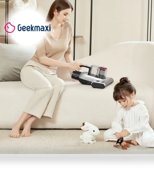 Cordless Bed Vacuum Cleaner for Mattresses, Dual Cup Design, Smart Dust Sensor — Vacuums, JIMMY