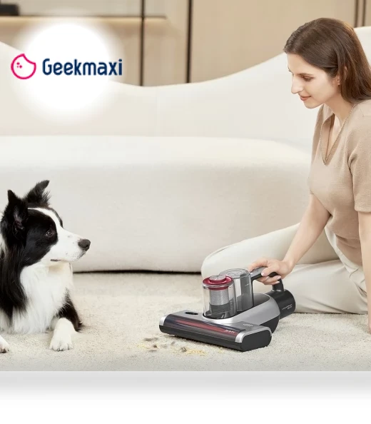 Cordless Bed Vacuum Cleaner for Mattresses, Dual Cup Design, Smart Dust Sensor — Vacuums, JIMMY