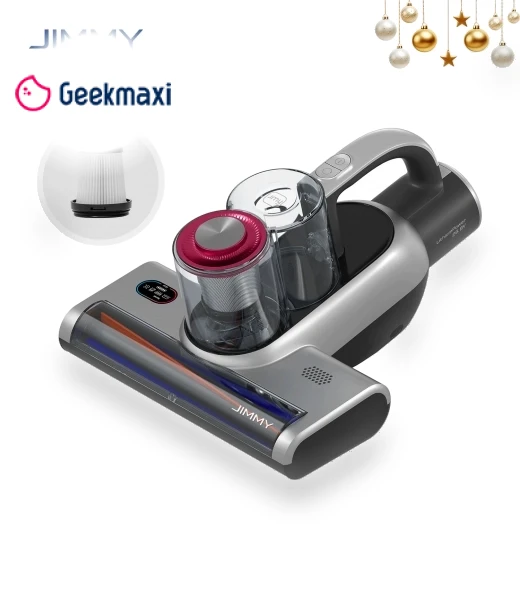 Cordless Bed Vacuum Cleaner for Mattresses, Dual Cup Design, Smart Dust Sensor — Vacuums, JIMMY