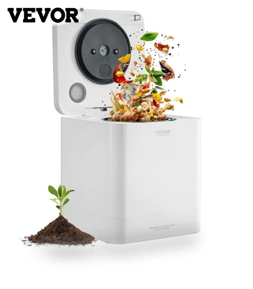 Smart Countertop Composter 5L Food Recycler — Waste Management Solutions, VEVOR