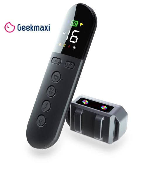 Intelligent Dog Training Device with Two-Color Light Design, Ultrasonic Dog Training, IPX7 Waterproof — Training Collars, NONAME
