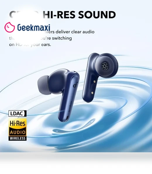 Soundcore Liberty 4 NC Earbuds TWS Headphones with Adaptive ANC 2.0 — In-Ear Headphones, Anker