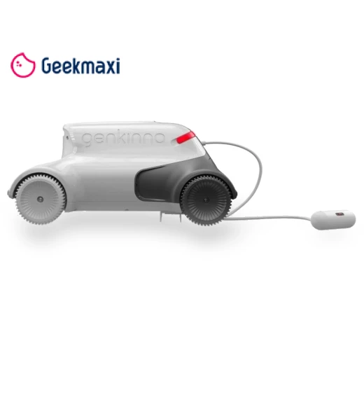 Robot Pool Vacuum with 2500GPH Suction Power and Smart Navigation — Automated Pool Maintenance, Genkinno