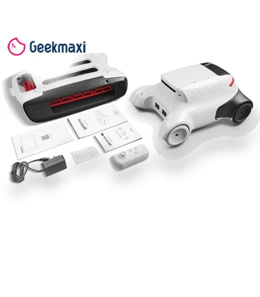 Robot Pool Vacuum with 2500GPH Suction Power and Smart Navigation — Automated Pool Maintenance, Genkinno