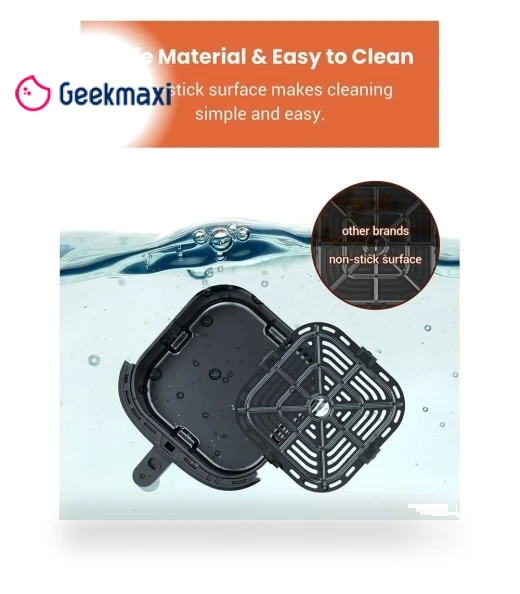 Smart Electric Air Fryer Oil-Free Non-stick Pan 5L — Air Fryers, Proscenic