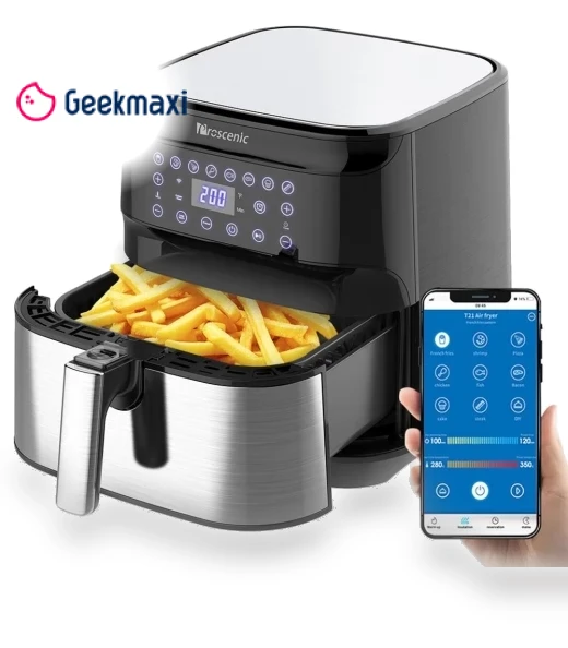 Smart Electric Air Fryer 1700W Oil-free Non-stick Pan — Air Fryers, Proscenic