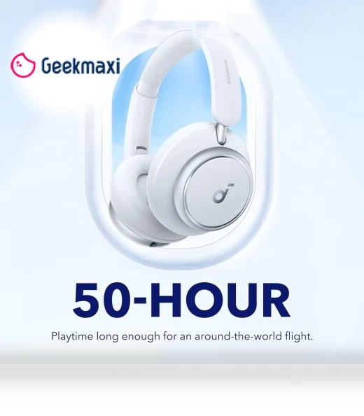 Space Q45 Headphones with Adaptive ANC, 50 Hours Playtime, Bluetooth 5.3 — Audio Gear, Anker