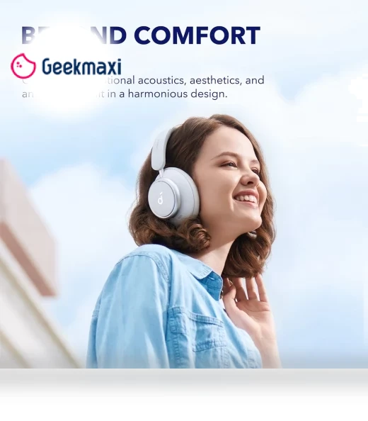 Space Q45 Headphones with Adaptive ANC, 50 Hours Playtime, Bluetooth 5.3 — Audio Gear, Anker